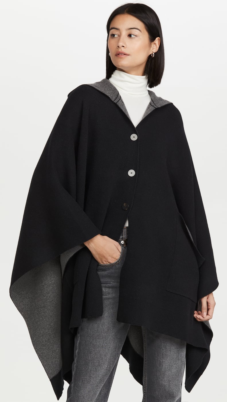 Theory Hooded Poncho