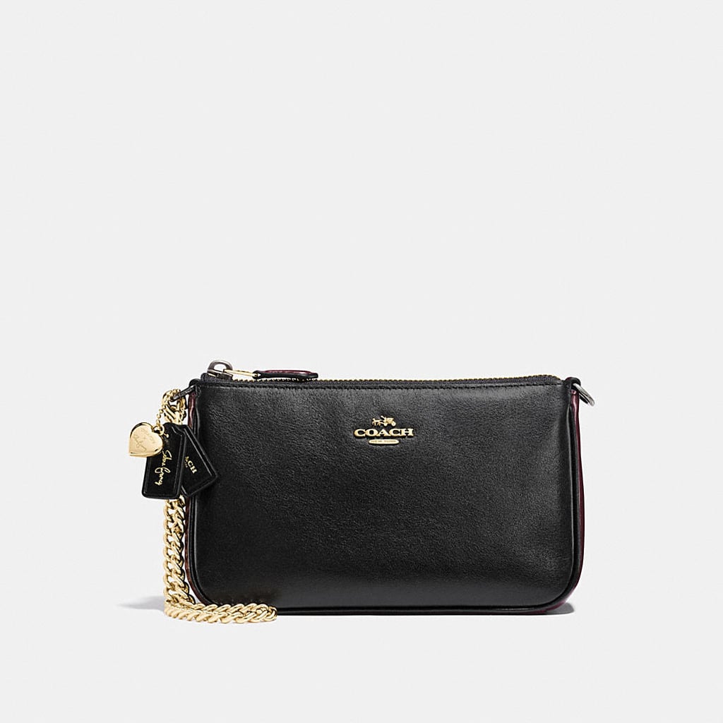Selena Wristlet 19 in Colorblock Leather