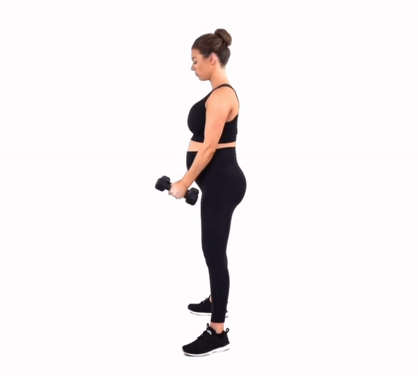 Superset 4, Exercise 1: Squat With Bent-Over Row