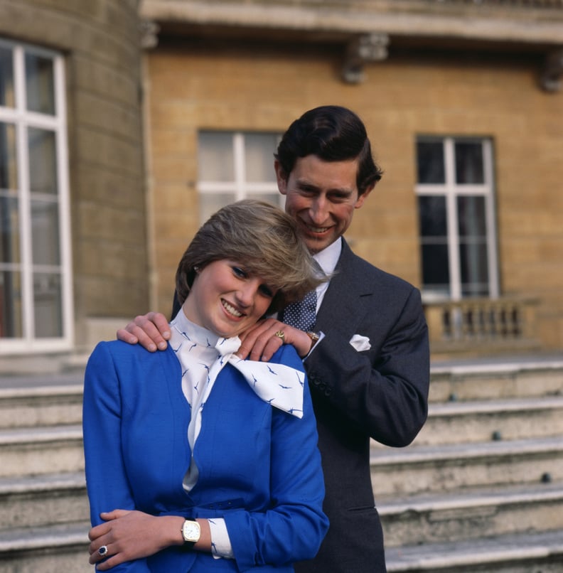Princess Diana's Engagement Outfit