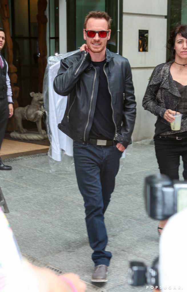 Michael Fassbender stepped out in NYC on Friday.