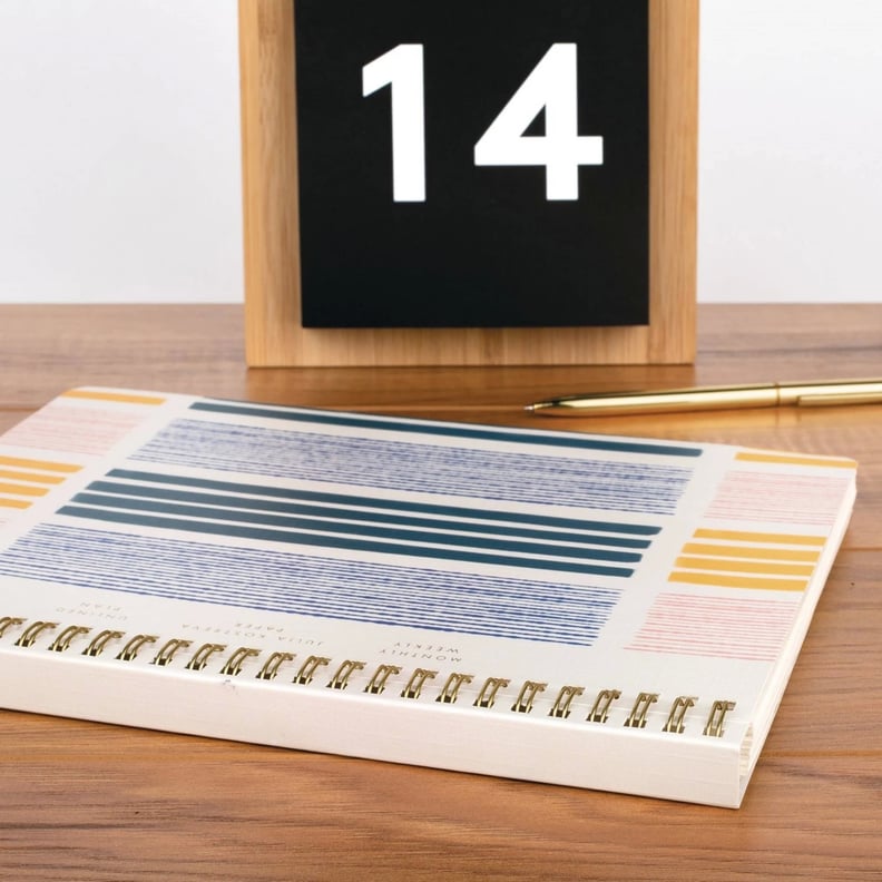 Cream/Blue 2019-2020 Academic Planner