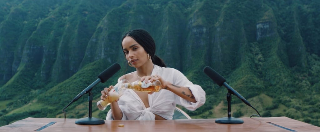 Zoë Kravitz Michelob Ultra Pure Gold Super Bowl Ad 2019