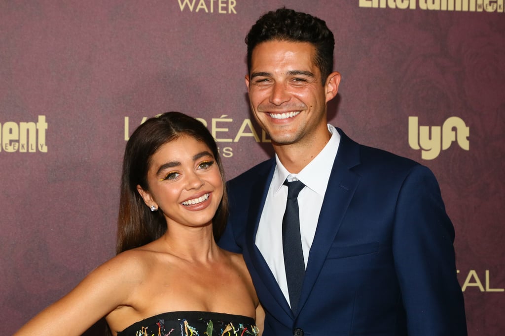 Sarah Hyland and Wells Adams Anniversary Pictures 2018