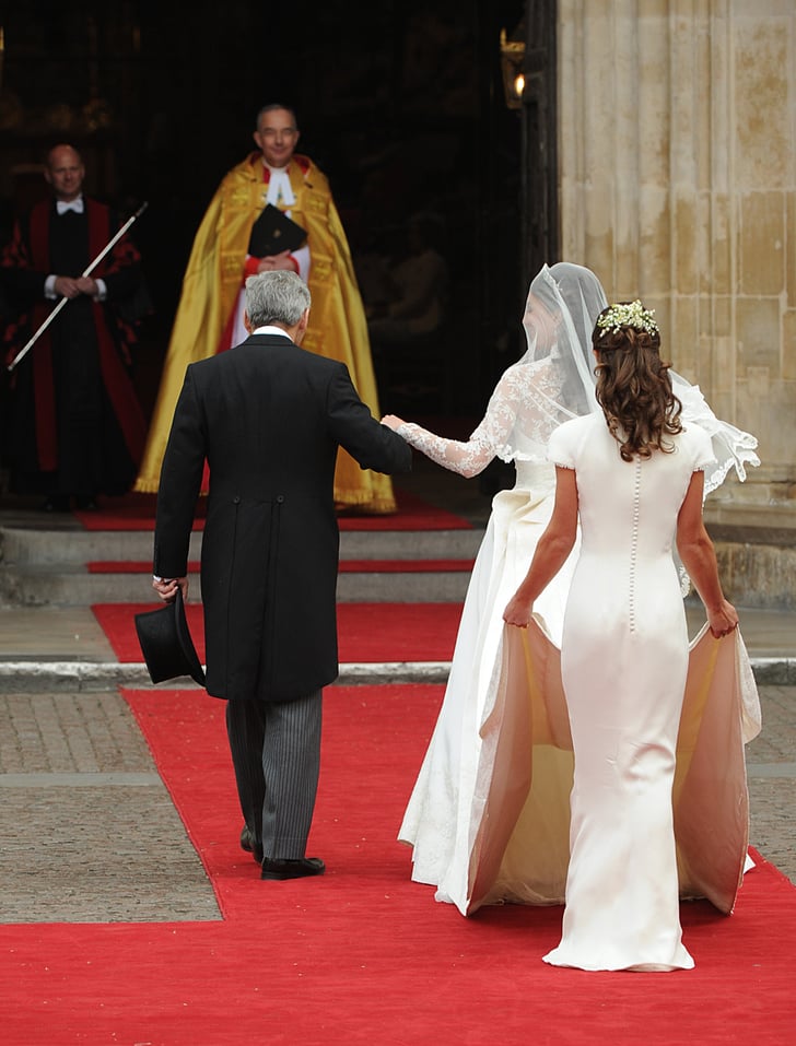 Pippa Middleton at Kate and William's Wedding Pictures POPSUGAR