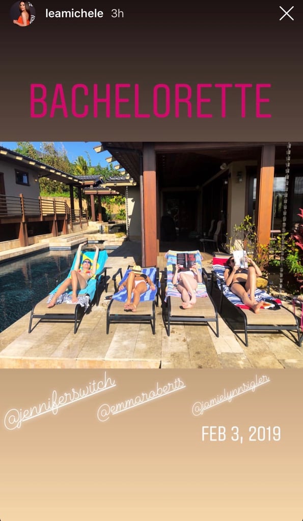 Lea Michele Bachelorette Party Pictures