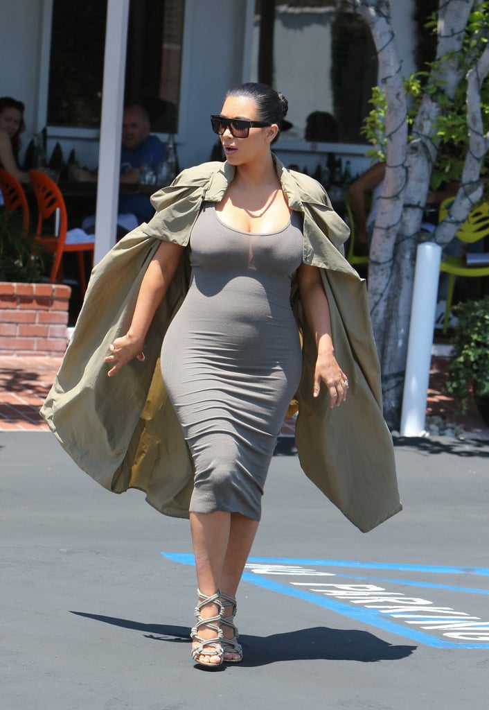 Kim Kardashian Baby Bump Pictures July 2015 | POPSUGAR Celebrity Photo 5