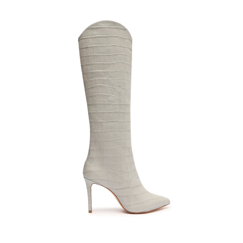 Fashion Gift: Schutz Maryana Crocodile-Embossed Leather Boot