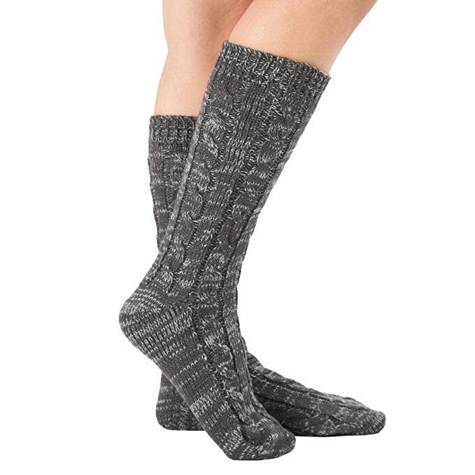 Cable Knit Leg Warmers Knee High Length | Gifts For Women Going Through ...