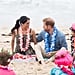 Prince Harry Talking Mental Health on Bondi Beach