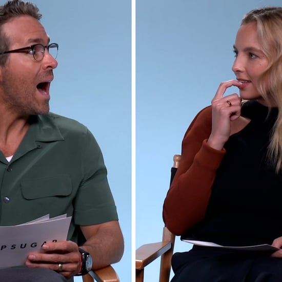 Free Guy's Ryan Reynolds, Jodie Comer Take POPSUGAR Pop Quiz