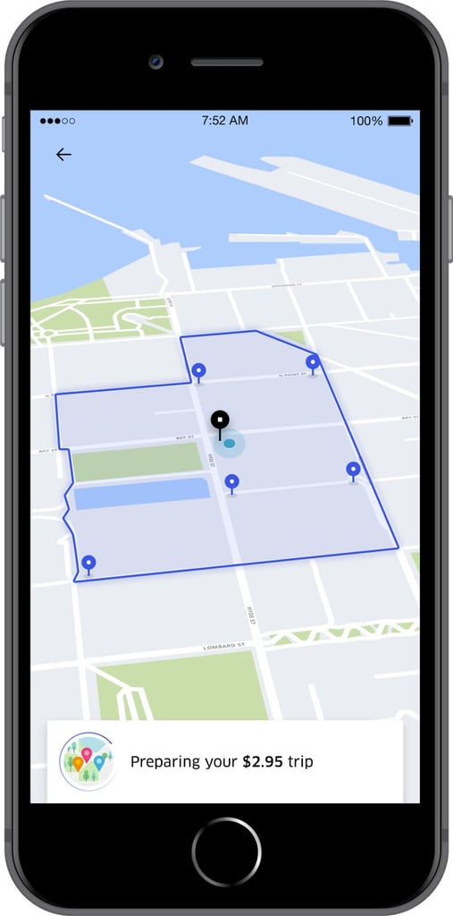 Once you've chosen Uber Express Pool, you'll be connected with the best driver (and co-riders) in range.