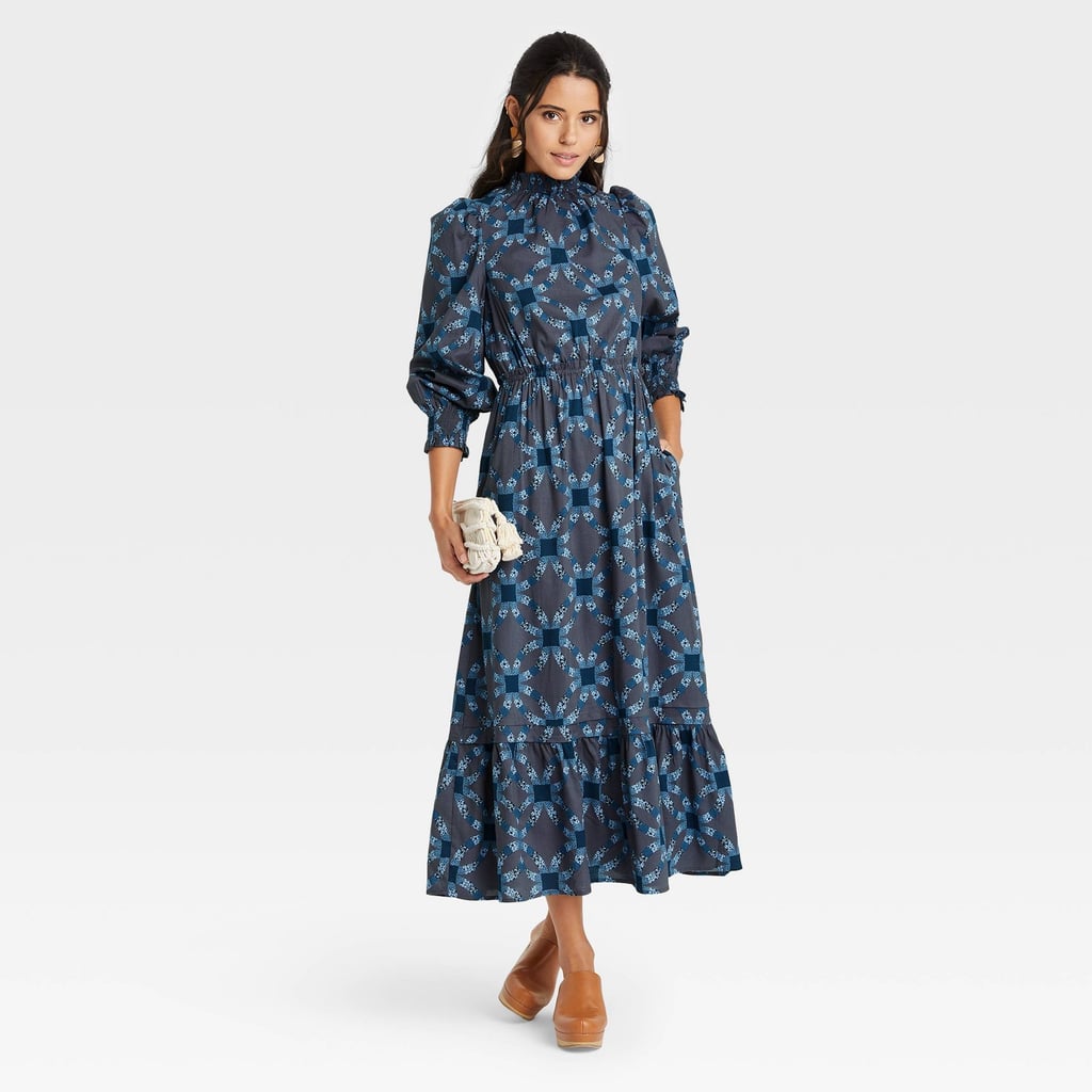 An Affordable Design: Universal Thread Balloon Long-Sleeve Dress