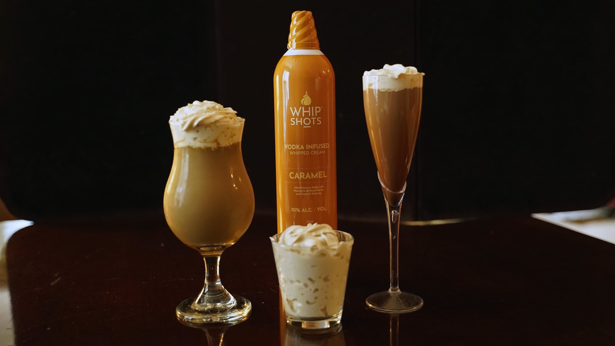 Whip Shots Vodka Infused Whipped Cream Bundle (375ml)