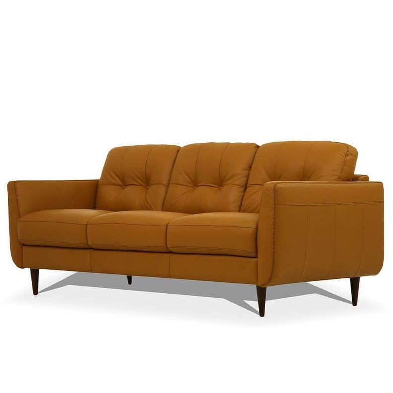 Most Nostalgic: Acme Furniture Radwan Leather Sofa