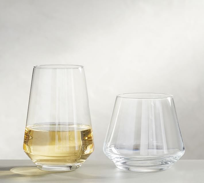 Personalized Wine Glasses: Schott Zwiesel Taste Stemless Wine Glasses