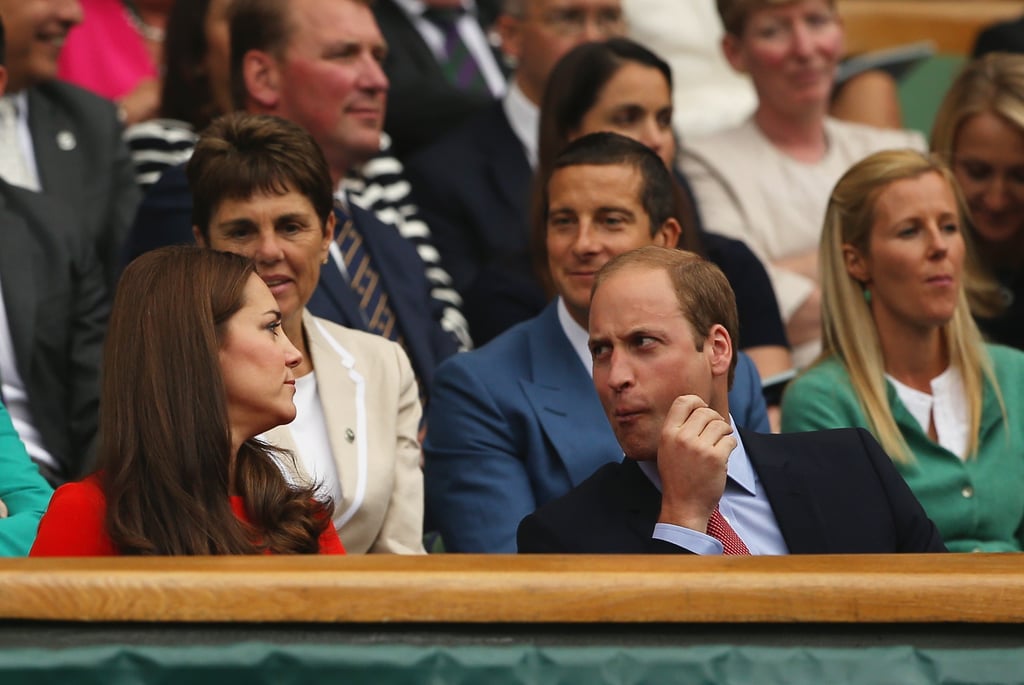 Kate Middleton and Prince William at Wimbledon Pictures