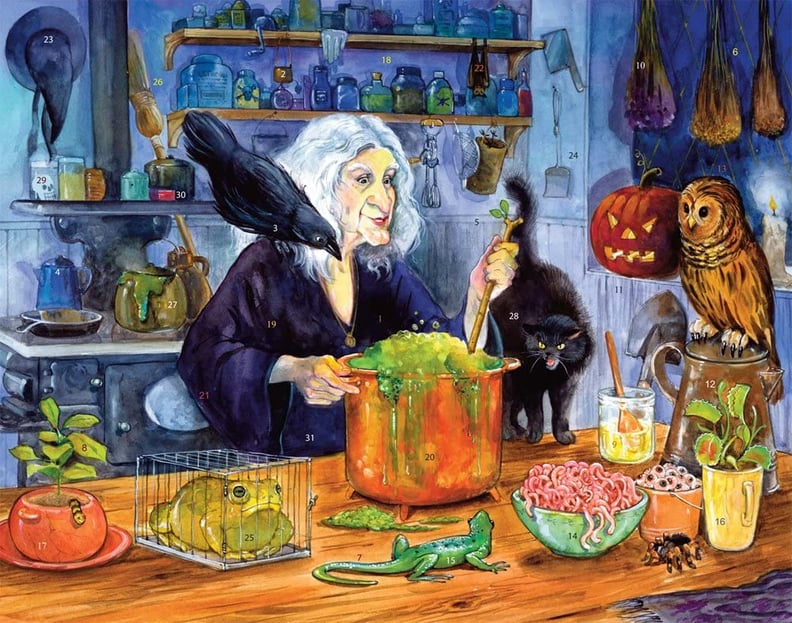 Witches' Brew Countdown to Halloween Calendar