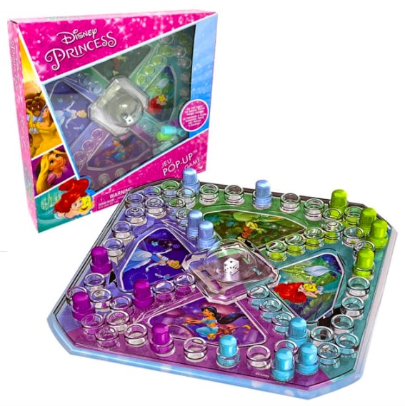 Disney Princess Colorful Pop Up Board Game