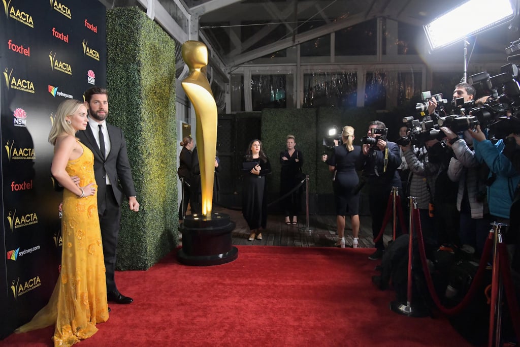 Emily Blunt and John Krasinski 2019 AACTA Awards Pictures