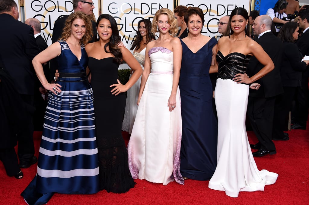 Gina Rodriguez's 2015 Golden Globes Night