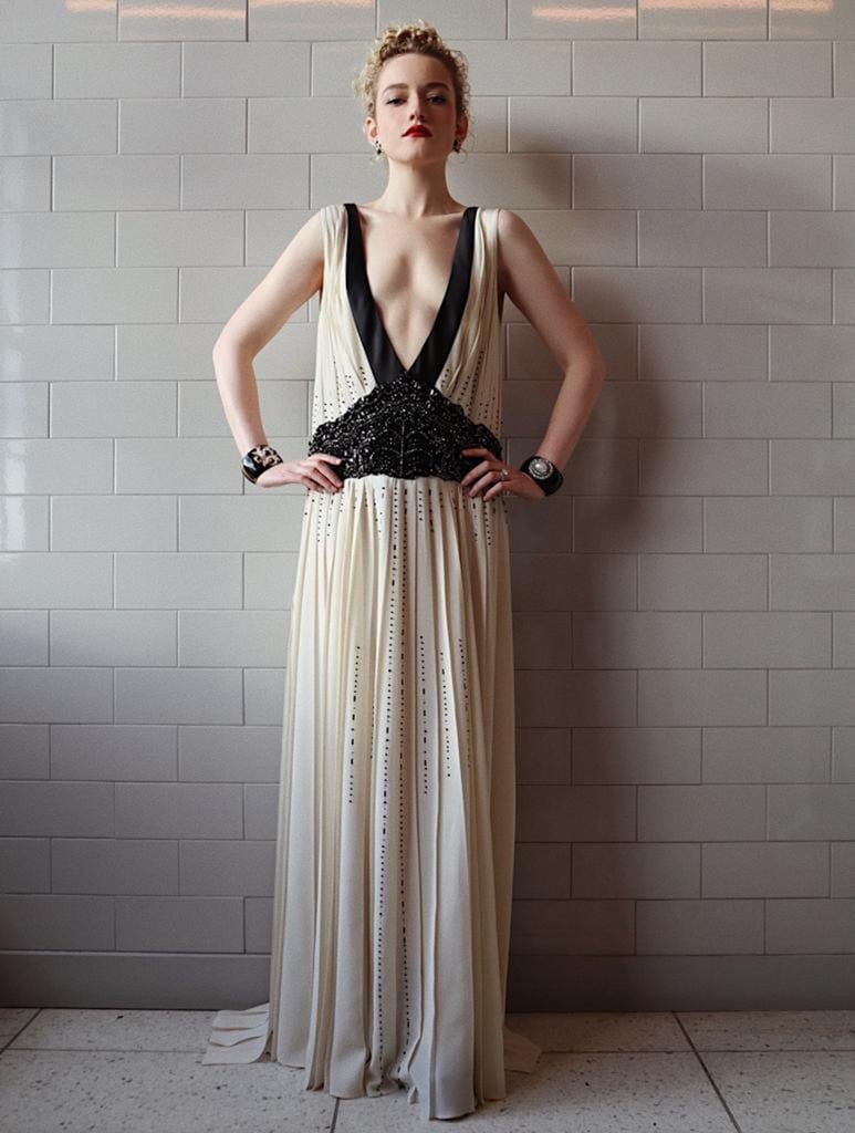Julia Garner at the 2021 Golden Globes