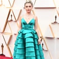 Don't Tell, but Florence Pugh Stood Up in the Car to Avoid Wrinkling This Dress