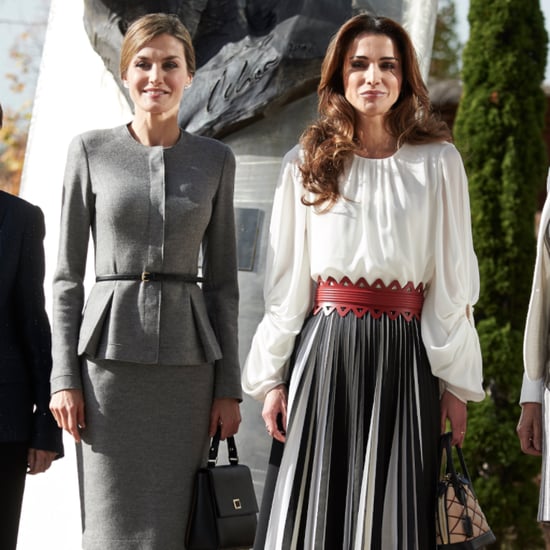 Queen Letizia and Queen Rania Wear Chic Fall Outfits