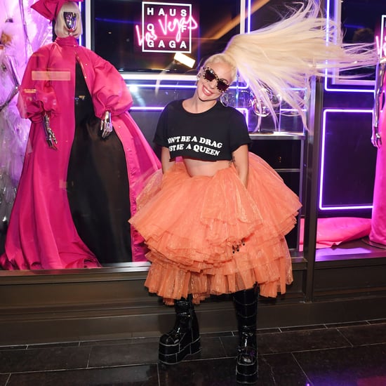 Lady Gaga's Outfit Haus of Gaga Exhibit Opening May 2019
