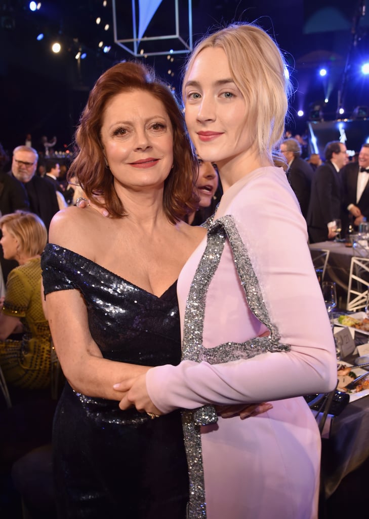 Pictured: Susan Sarandon and Saoirse Ronan