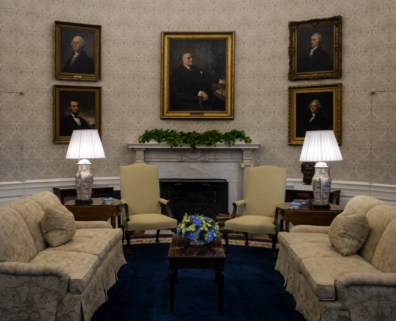 Paintings of Former Presidents and Founding Fathers