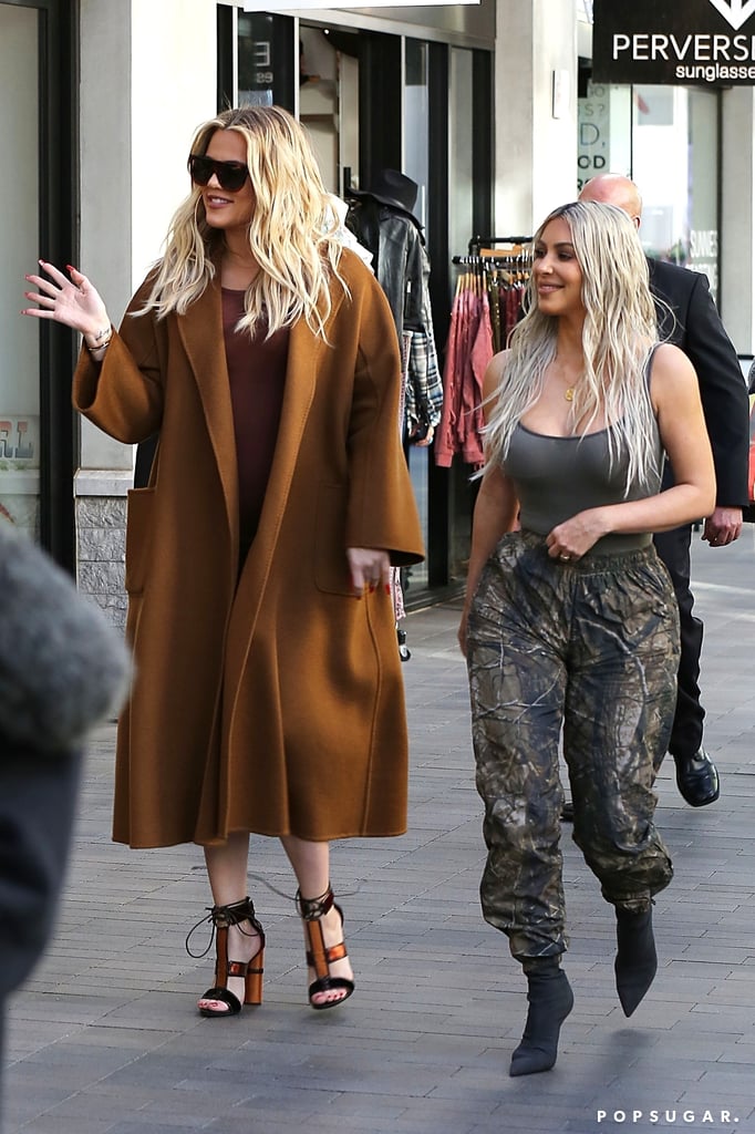 Kim, Kourtney, and Khloe Kardashian Flash Mob Pictures 2018