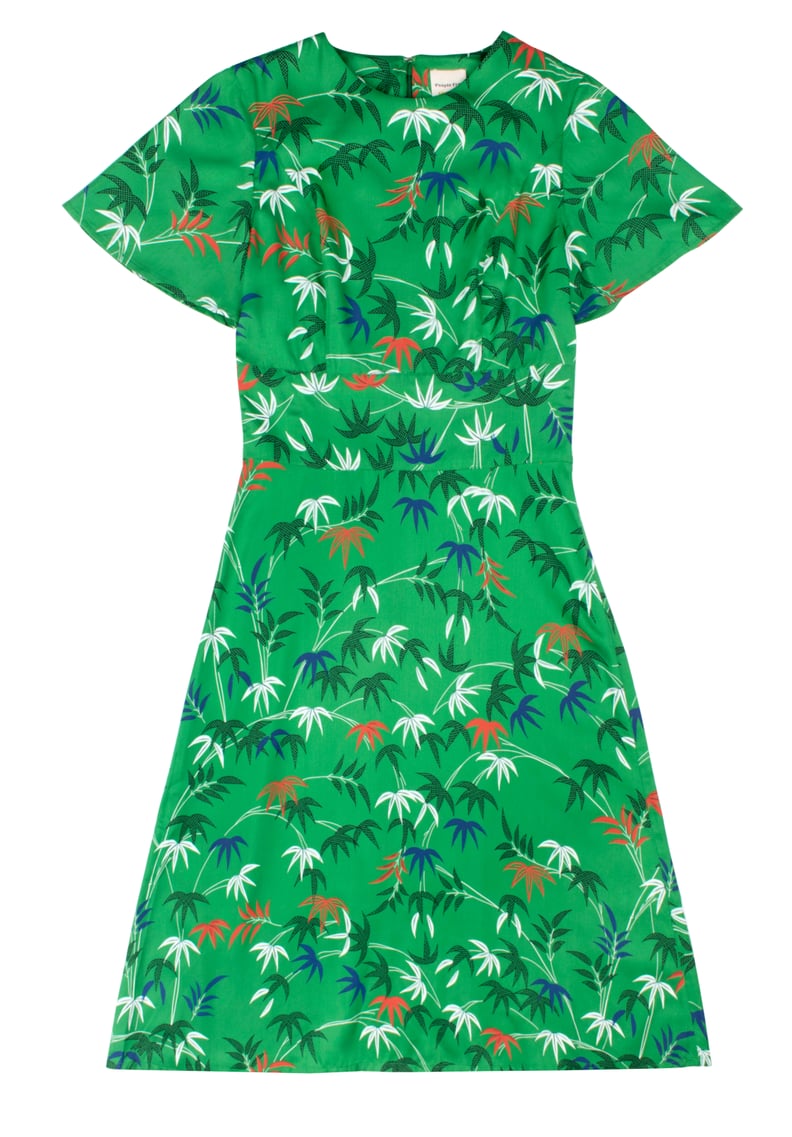 V&A Bamboo Print Obi Dress