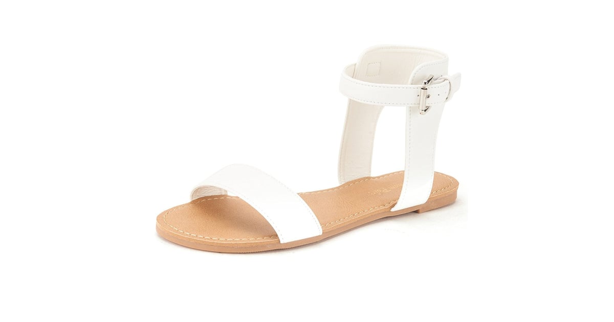 Dream Pairs Alexa Ankle Strap Buckle Flat Sandals Cute Sandals 2018