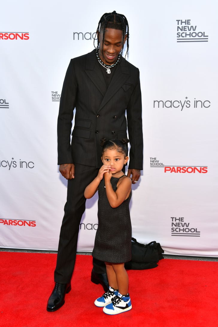 Kylie Jenner, Travis Scott Bring Stormi to Parsons Benefit ...