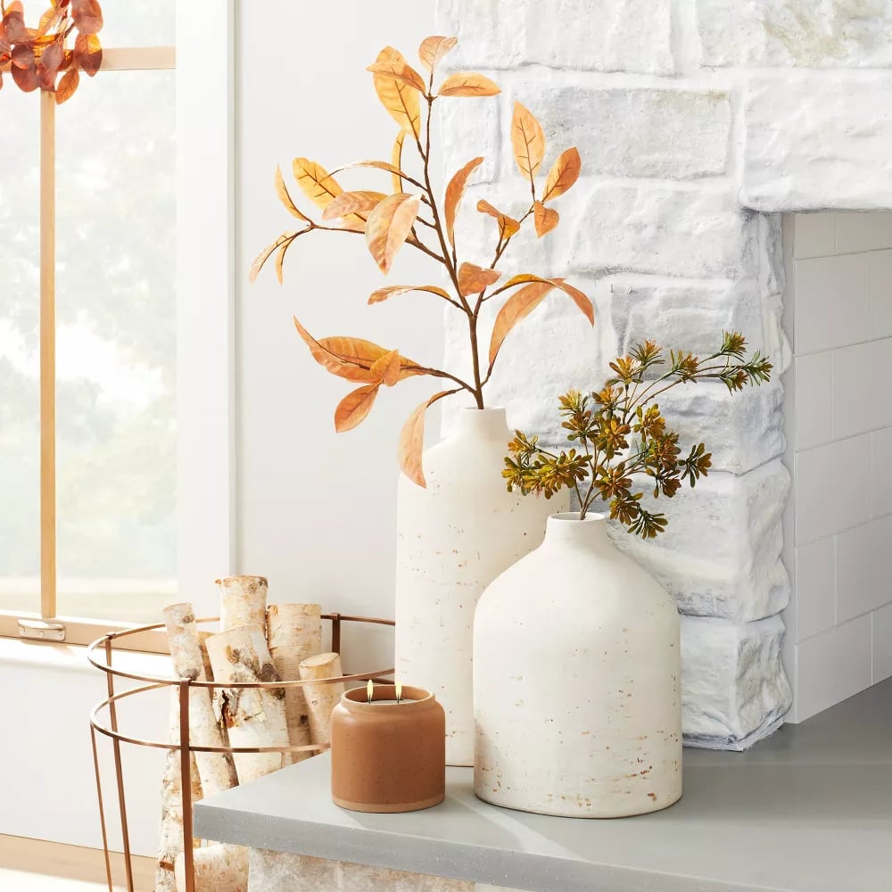 A Pretty Vase: Hearth & Hand with Magnolia Distressed Ceramic Vase