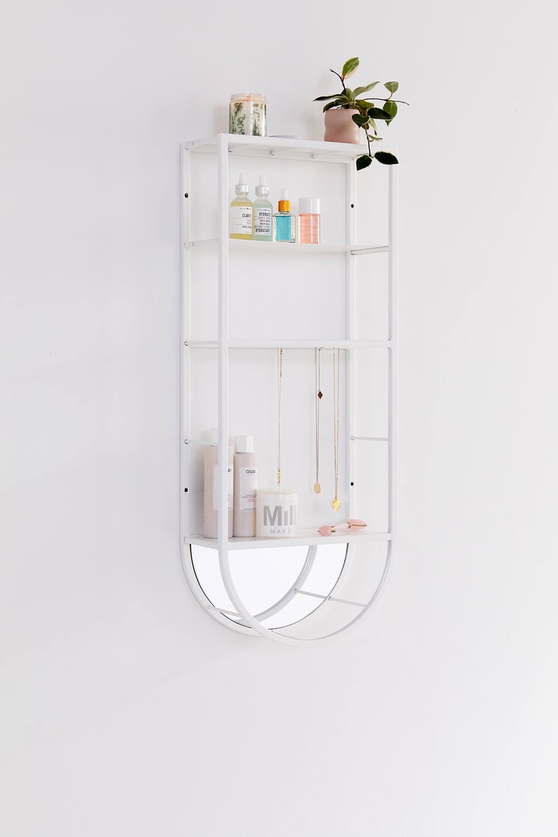 Harper Arc Mirror Wall Shelf