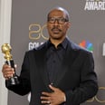 Eddie Murphy Accepts His Golden Globe Honor and Tells a Will Smith Slap Joke