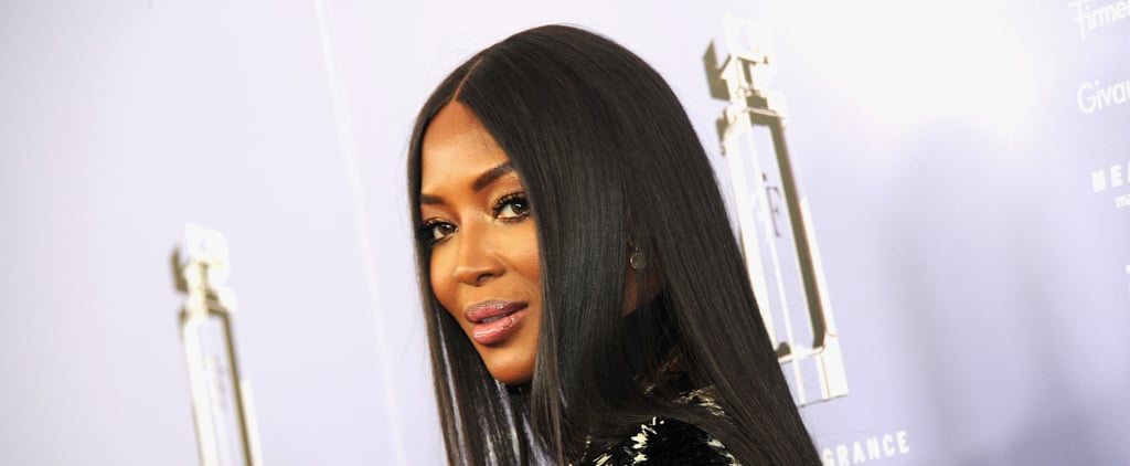 Naomi Campbell's Short Curly Hair January 2019