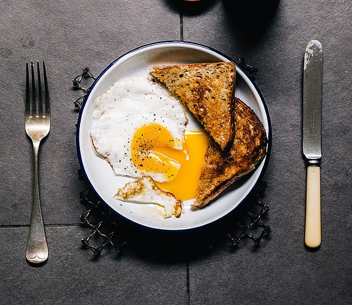 Get the perfect fried egg with crispy edges and a runny yolk (there's a secret).