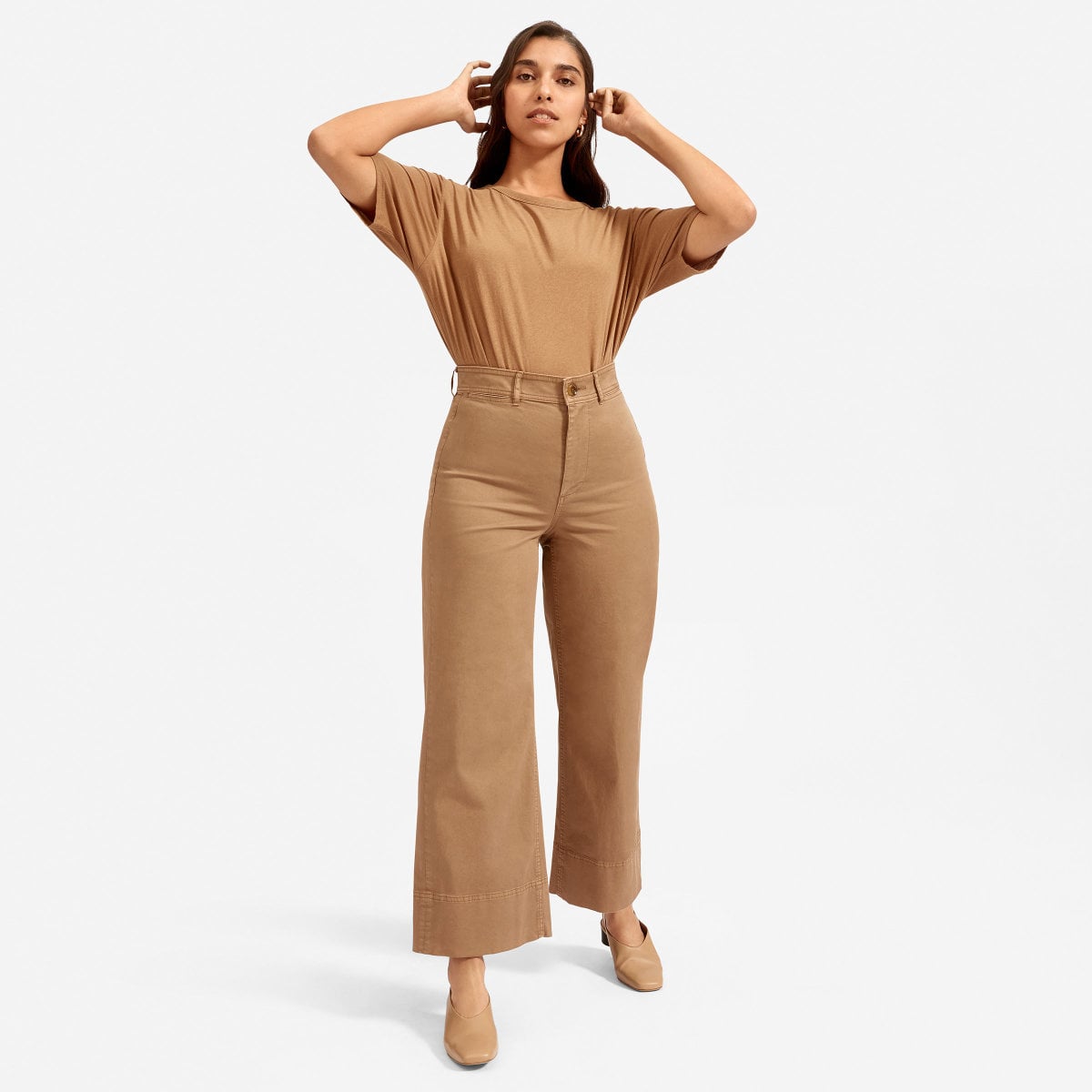 Everlane The Lightweight Wide-Leg Crop 
