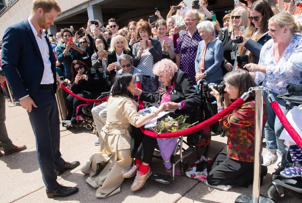 Prince Harry Introduces Meghan Markle to Daphne Dunne 2018