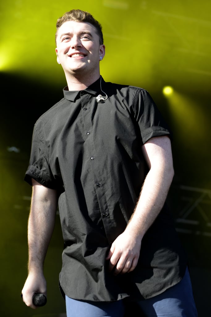 Sam Smith brought his powerhouse vocals to the Austin City Limits Music Festival in Texas on Friday.