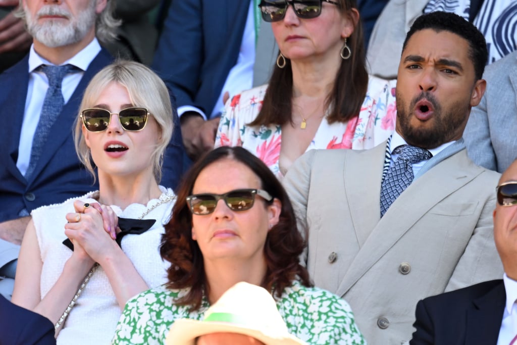 Regé-Jean Page and Girlfriend Emily Brown Attend Wimbledon