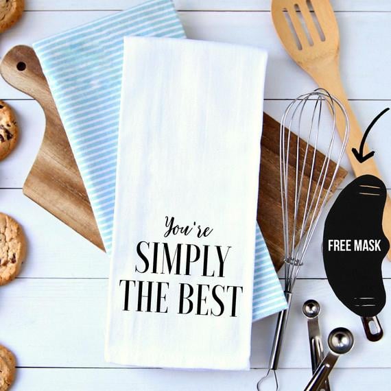 You're Simply the Best Kitchen Towel