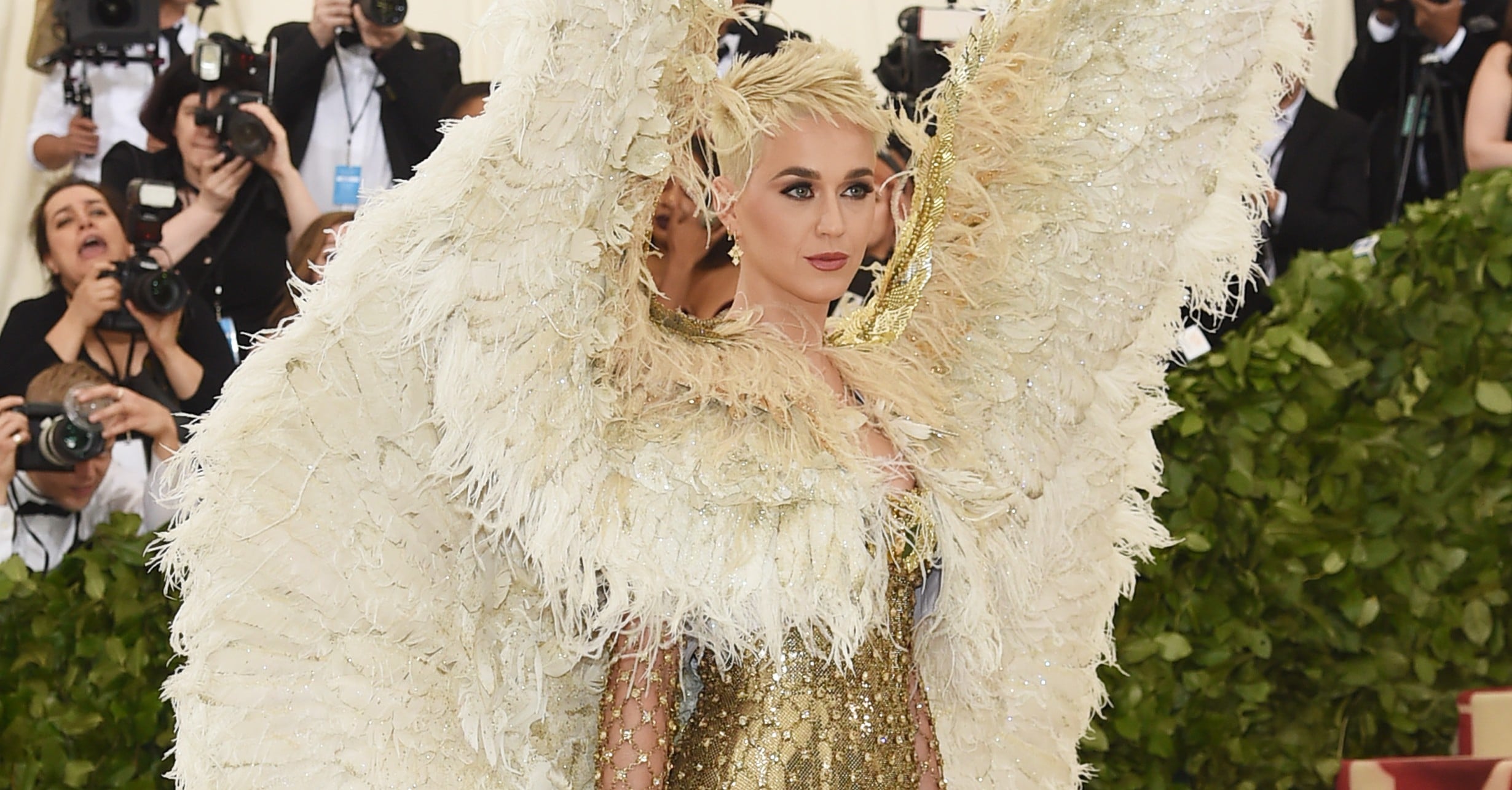 Katy Perry Met Gala Dress 2018 POPSUGAR Fashion
