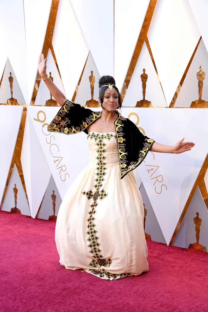 Tiffany Haddish at the 2018 Oscars