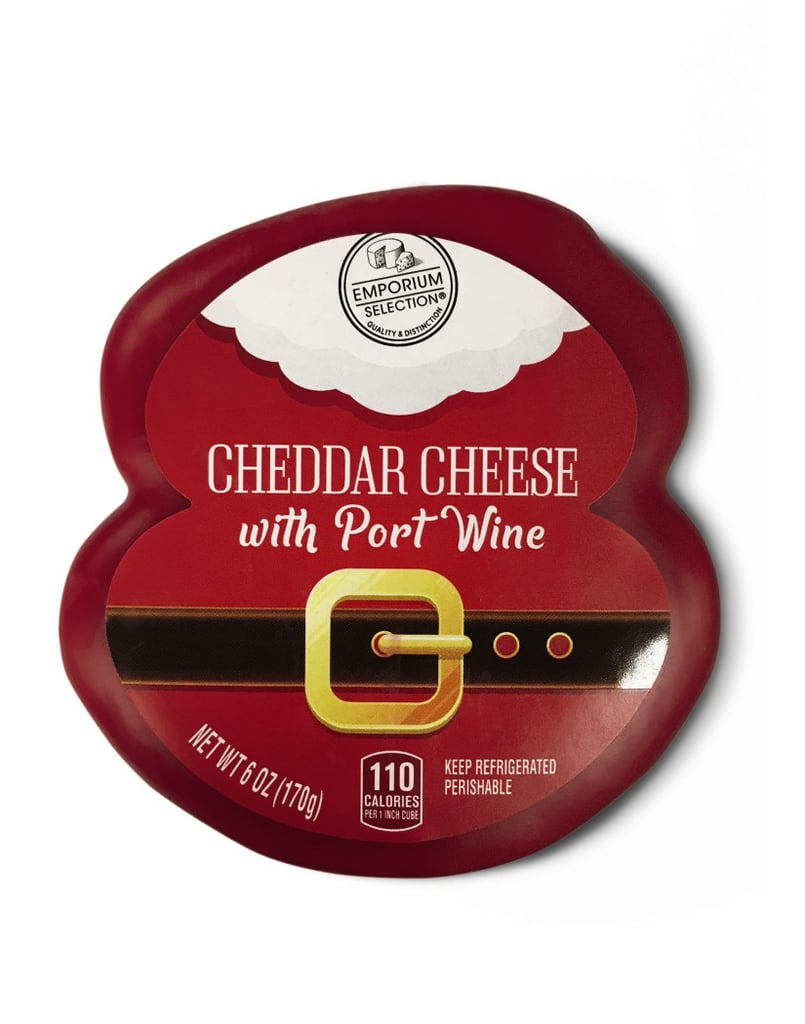 Aldi's Cheddar Cheese With Port Wine Aldi HolidayThemed Cheese POPSUGAR Food Photo 2