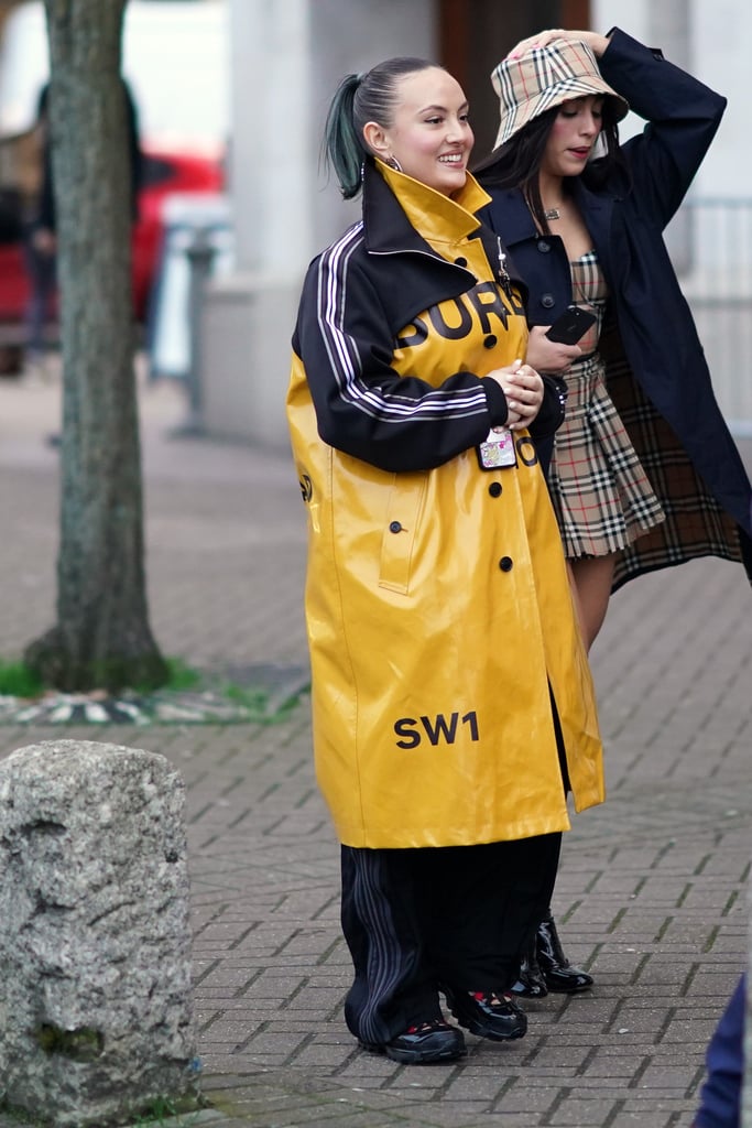 Go '90s with a Sporty Spice-Inspired Oversized Raincoat