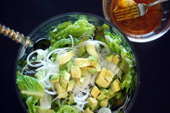 Simple Green Salad With Red Wine Vinaigrette